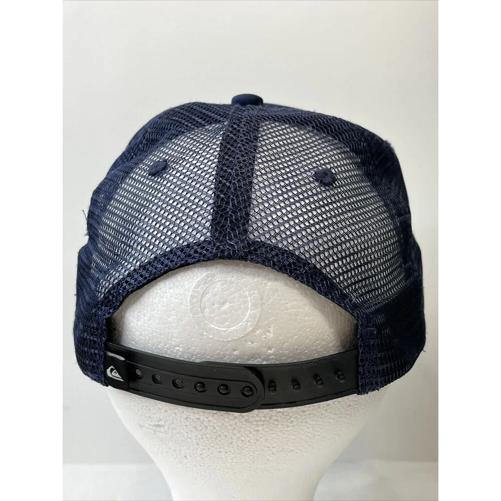 Quiksilver Youth Standards Trucker Hat Cap, Navy Blazer, 55cm Adjustable